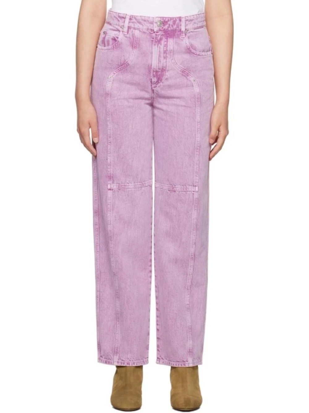 Isabel Marant Etoile Valeria Jeans‎ in Pink